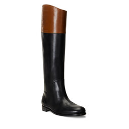 Lauren Ralph Lauren Klassische Stiefel Lauren Ralph Lauren 802915418004 Black/Deep Saddle Tan