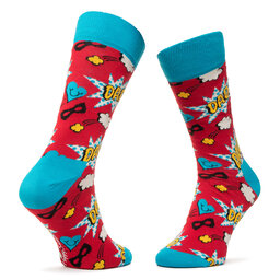 

Високі шкарпетки unisex Happy Socks DAD01-4000 Червоний