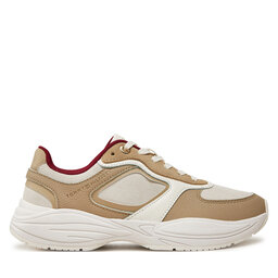 Tommy Hilfiger Sneakersy Tommy Hilfiger Chunky Runner FW0FW08130 Béžová