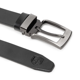 

Чоловічий ремінь Peterson PTN 2600691-100 Black, Чорний