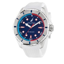 Nautica Zegarek Nautica NAPKMS305 Silver/Blue