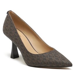 MICHAEL Michael Kors Pantofi cu toc subțire MICHAEL Michael Kors Clara Mid Pump 40F3CLMP2B Brown