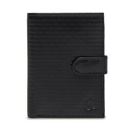 Semi Line Μεγάλο Πορτοφόλι Ανδρικό Semi Line P8270-0 Μαύρο