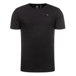 G-Star Raw G-Star Raw T-Shirt Base-S D16411-336-6484 Μαύρο Regular Fit