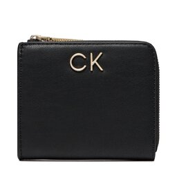 Calvin Klein Portafoglio piccolo da donna Calvin Klein Re-Lock Za Wallet Sm K60K610781 Ck Black BEH