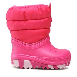 Crocs Sněhule Crocs Classic Neo Puff Boot T 207683 Růžová