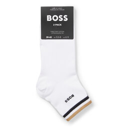 

Набір 2 пар низьких чоловічих шкарпеток Boss 50491195 White 100, Білий
