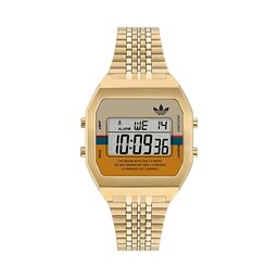 adidas Часовник adidas Originals Street Digital Two AOST23555 Златист