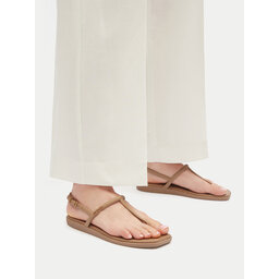 Crocs Sandalen Crocs Miami Thong Flip 209793 Braun
