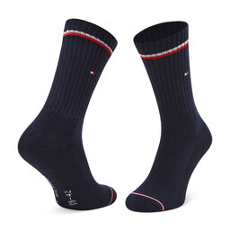 

Набір з 2 пар високих шкарпеток unisex Tommy Hilfiger 100001096 Dark Navy 039, Cиній