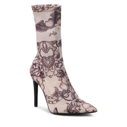 Pinko Stiefeletten Pinko Valentine Tronchetto PE 23 BLKS1 100661 A0O8 Nudo/Nero NZ8