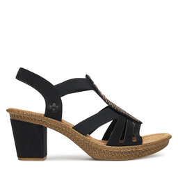 Rieker Sandalen Rieker 66526-00 Schwarz