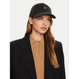 Tommy Hilfiger Kepurė su snapeliu Tommy Hilfiger AW0AW16843 Juoda