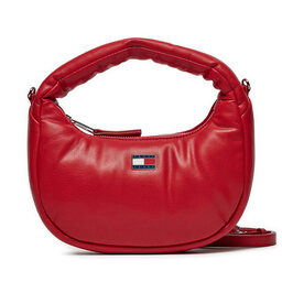 Tommy Jeans Kabelka Tommy Jeans Tjw Pillow Mini Hobo AW0AW16976 Červená
