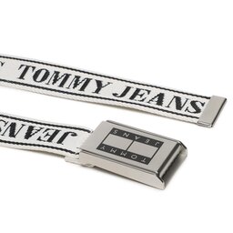 

Чоловічий ремінь Tommy Jeans Tjm Skater B Jacquard Belt 4.0 AM0AM11196 BDS, Білий