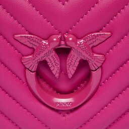 

Сумка Pinko Love Click Mini AI 23-24 PLTT 100067 A0VM Pink Pinko N17B, Рожевий