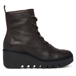 Fly London Schnürschuhe Fly London Binkfly P501637001 Dunkelbraun