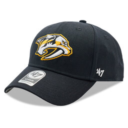 47 Brand Czapka z daszkiem 47 Brand NHL Nashville Predators '47 MVP H-MVP30WBV-BKD Black