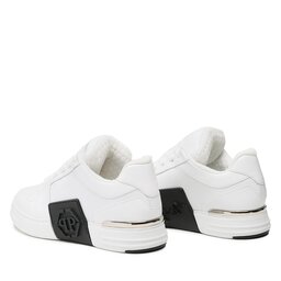 

Снікерcи PHILIPP PLEIN Super Street Lo-Top Sneakers Hexagon SACS USC0459 PLE025N White 01, Білий