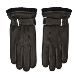 Calvin Klein Moške rokavice Calvin Klein Leather Rivet Gloves K50K507425 BAX