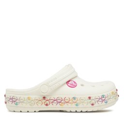 

Шльопанці Crocs Crocband Stretch 208270 White/Multi, Білий