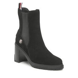 Tommy Hilfiger Aulinukai Tommy Hilfiger Outdoor High Heel Boot FW0FW06739 Black BDS