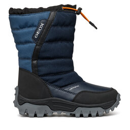 Geox Snehule Geox J Himalaya Boy B Abx J26FRA 0FU54 C0693 S Tmavomodrá