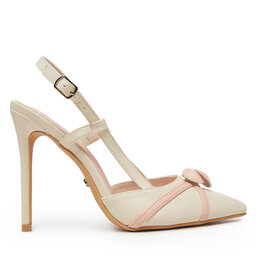 DeeZee High Heels DeeZee HT92831-166 Écru