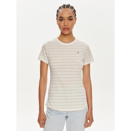 Tommy Hilfiger Tommy Hilfiger Футболка 1985 WW0WW37857 Бежевий Slim Fit