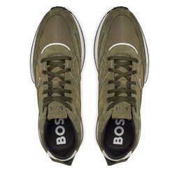 

Снікерcи Boss Jonah Runn 50513179 Dark Green 301, Зелений