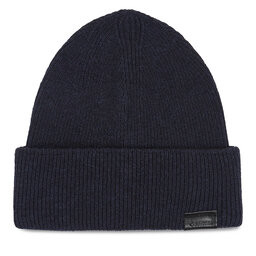 Calvin Klein Шапка Calvin Klein Leather Patch Docker Beanie K50K510978 Ck Navy BA7