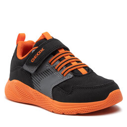 Geox Sneakers Geox J Sprintye B. A J26GBA 0CEFU C0038 S Black/Orange