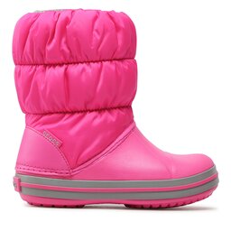 Crocs Škornji za sneg Crocs Winter Puff Boot Kids 14613-6TR Roza