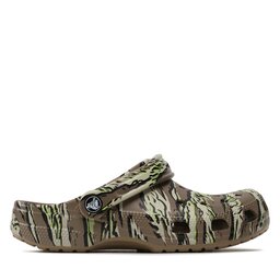 

Шльопанці Crocs Classic Printed Camo Clog 206454 260, Хакі
