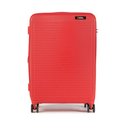 

Середня тверда валіза National Geographic Pulse N171HA.60.35 Red, Червоний