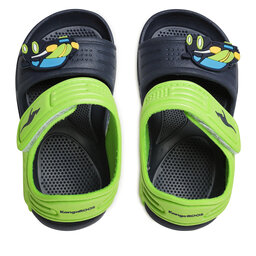 

Босоніжки KangaRoos Kangaswim II 18557 000 4054 Dk Navy/Lime, Cиній