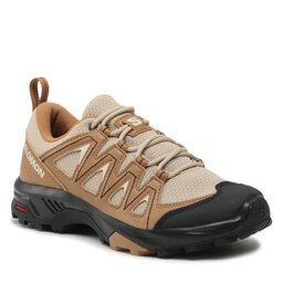 Salomon Trekkingschuhe Salomon X Braze W 471803 20 V0 Safari/Toasted Coconut/Rainy Day
