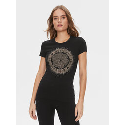 Guess Guess T-Shirt Camelia W4RI47 J1314 Μαύρο Slim Fit