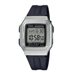 Casio Sat Casio F-201WAM-7AVEF Black/Silver