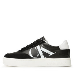 

Снікерcи Calvin Klein Jeans Classic Cupsole Laceup Mix Lth YW0YW01057 Black/Bright White/Silver BEH, Чорний