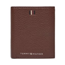 Tommy Hilfiger Portofel Mare pentru Bărbați Tommy Hilfiger Th Central Trifold AM0AM11851 Dark Chestnut GT8