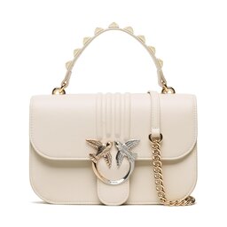 Pinko Torbica Pinko Love Bell Classic H PE 23 PLTT 100619 A0O1 Biano Seta/Shiny Z14U