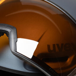 

Шолом для сноуборду Uvex Hlmt 700 Visor 5662375003 Strato Mat, Сірий