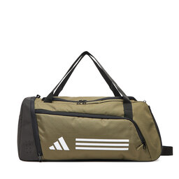 adidas Сумка adidas Essentials 3-Stripes Duffel Bag Small IZ1907 Хакі