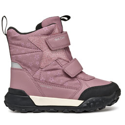 Geox Sněhule Geox J Trekkyup Girl B Ab J46M7C 0MNBC C8006 D Růžová