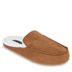 Tommy Hilfiger Пантофи Tommy Hilfiger Hilfiger Mocassin Homeslipper FM0FM04769 Desert Khaki GWJ