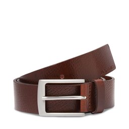 Jack&Jones Pánský pásek Jack&Jones Stockholm 12242690 Hnědá