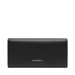 

Великий жіночий гаманець Coccinelle NU9 Coccinelleneofrinze Soft E2 NU9 11 03 01 Noir 001, Чорний