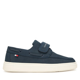 Tommy Hilfiger Halbschuhe Tommy Hilfiger Low Cut Velcro T1B4-34340-0315 S Dunkelblau