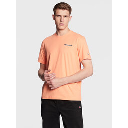 Champion Champion Majica Small Script Logo Embroidery 218006 Oranžna Regular Fit